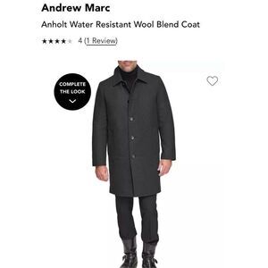Andrew Marc wool blend coat